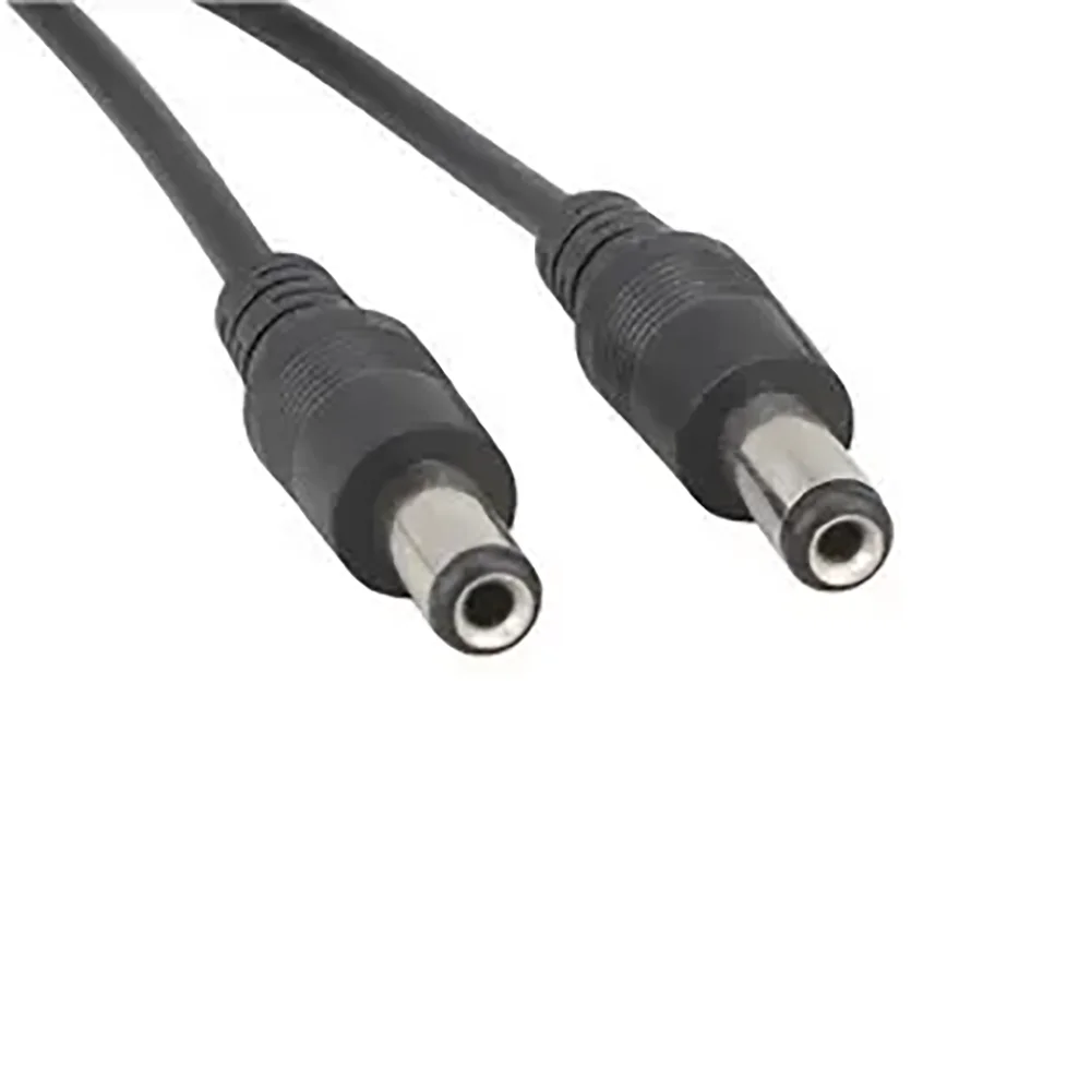DC 1 Female to 2 Male Power Split Splitter Cable 2.1*5.5mm for CCTV Camera Security DVR Accessories LED Light Strip 2