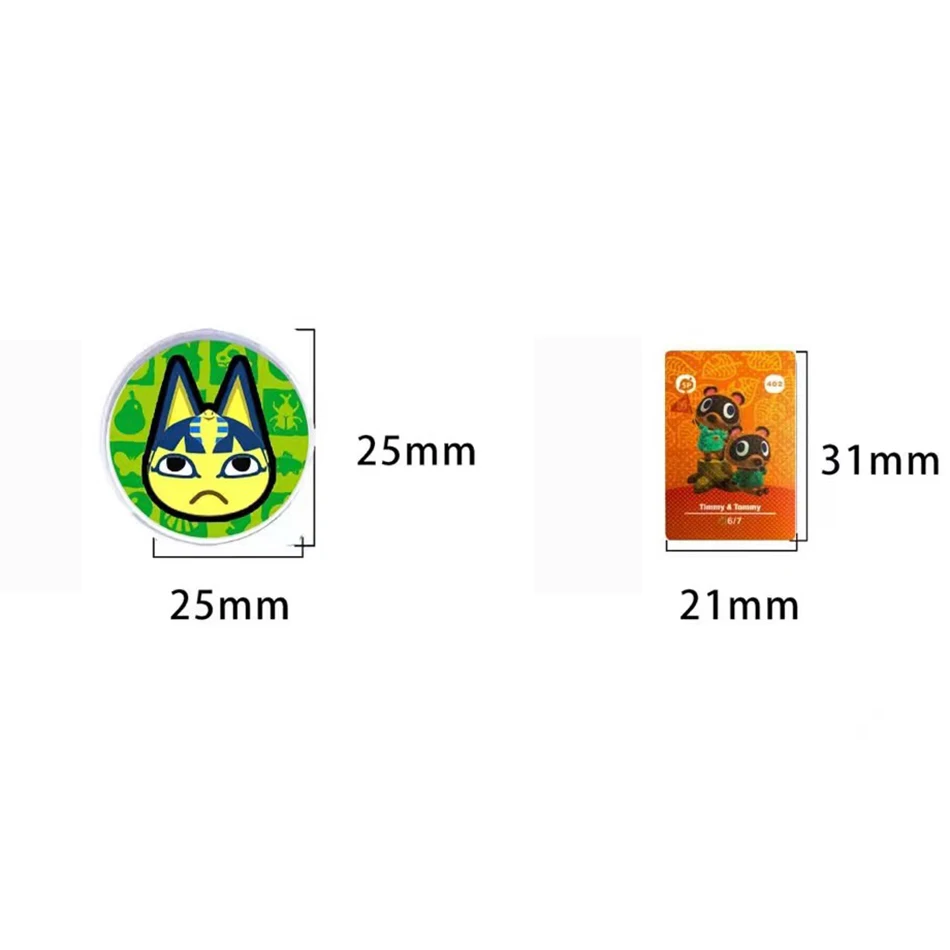 Animal Crossing: New Horizons Amiibo Card Cute Roles NS Switch 3DS Game Set fun Collect Mini NFC Cards Various Amiibo Card playing cards role playing game