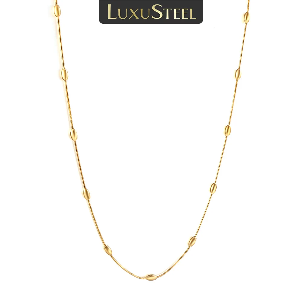 Stainless Steel Snake Chain Necklace Stainless Steel Necklace Women