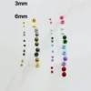 100-500pcs New Mini 3mm 4mm 6mm Round Mushroom Shank Button for Sewing Doll Toy Pet Clothing Decorative Accessories Handmade DIY 1