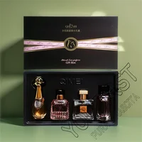 Luxury Brand Perfume Women духи Eau De Parfum Femme Gift Box 4Pcs Set 100ml Perfumes De Mujer Natural Floral Fragrance Spray