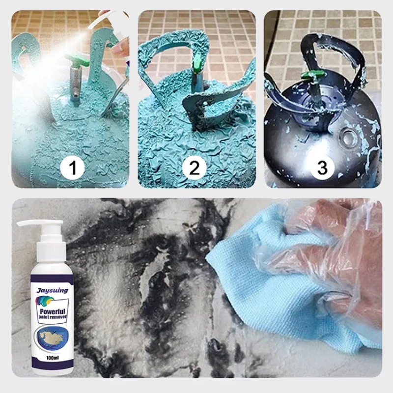 Quick Paint Remover Furniture Tile Cleaning Metal Surface Peeling Cleaning Agent Peel Off Metal Surface Paint Remover
