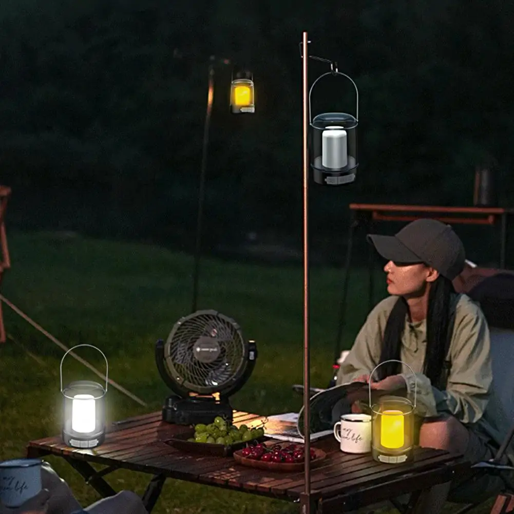 

Camping Light Safe Strong And Sturdy PC Cover Soft Light Camp Lantern for Hunting