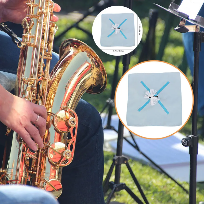 

1 шт., салфетка для чистки Sax, с кисточкой