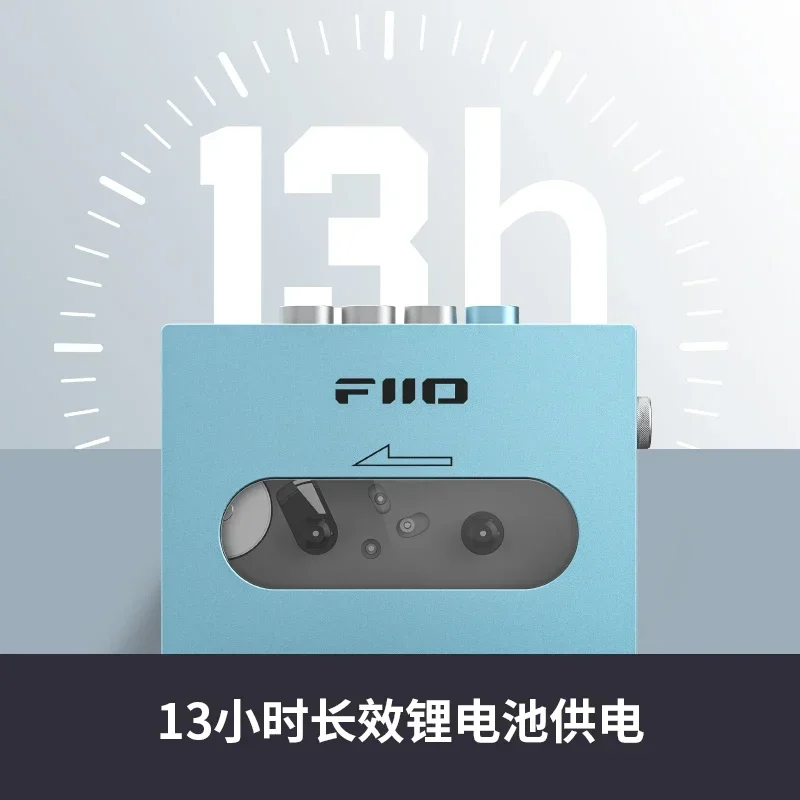 FiiO CP13 Stereo Cassette Music Player Walkmanc Battery Life Portable Dual-Mode 4.2V Power Supply Custom PK MP3 Player 5