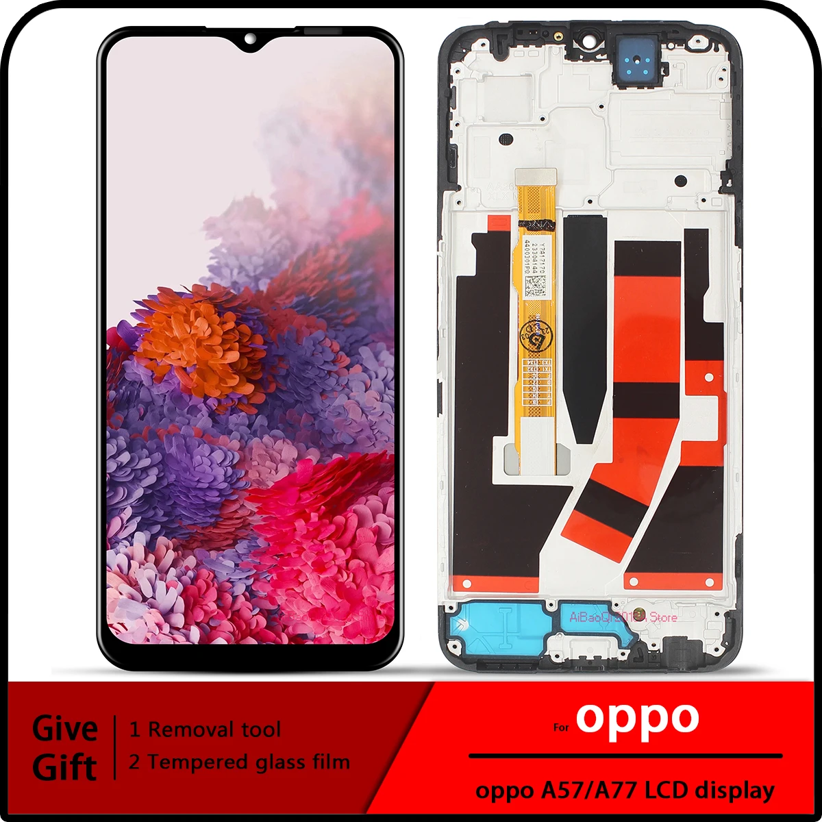 

Оригинальный ЖК-экран для Oppo A57 A77 4G CPH2387 + сенсорная панель дигитайзер для Oppo A57 5G LCD A77 5G CPH2339 ЖК-рамка