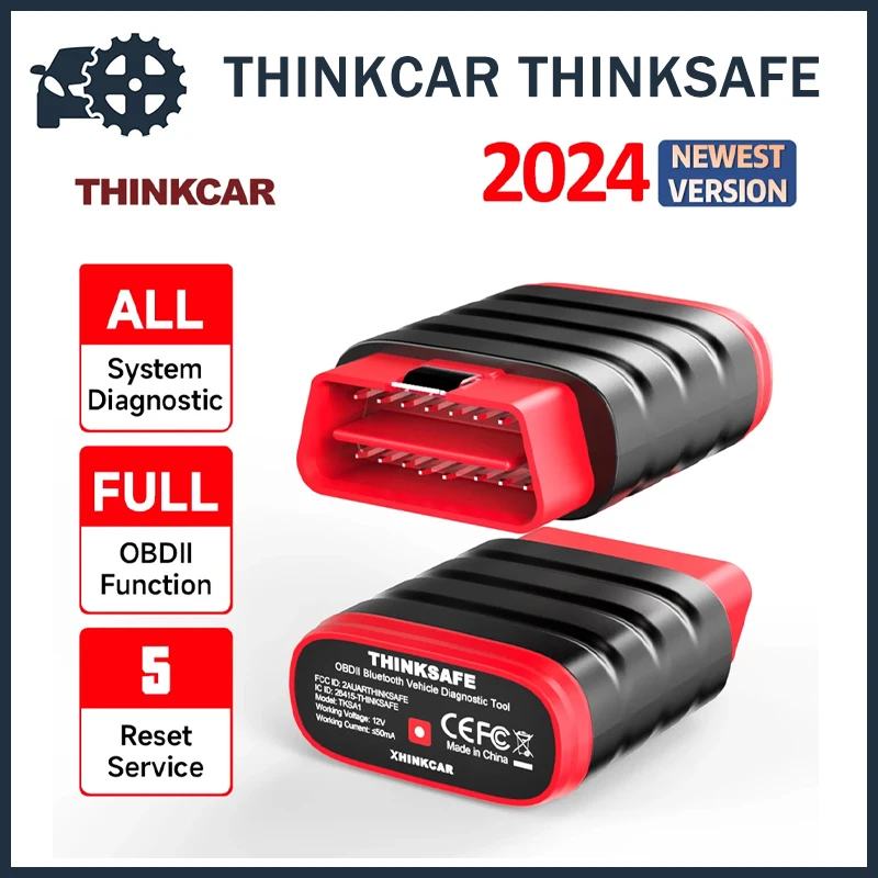 Thinkcar Thinksafe Obd2 Lettore Di Codici Scanner Bluetooth Car All System Scan 5 Reset Obd 2 Strumenti Diagnostici Automatici Pk Thinkdiag Ediag