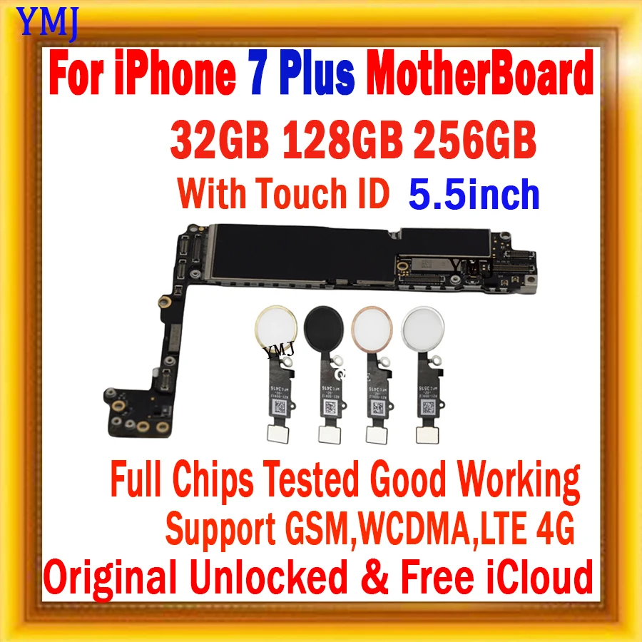 Motherboard-for-iPhone-7-Plus-32GB-128GB-256GB-5-5-100-Tested-Good ...