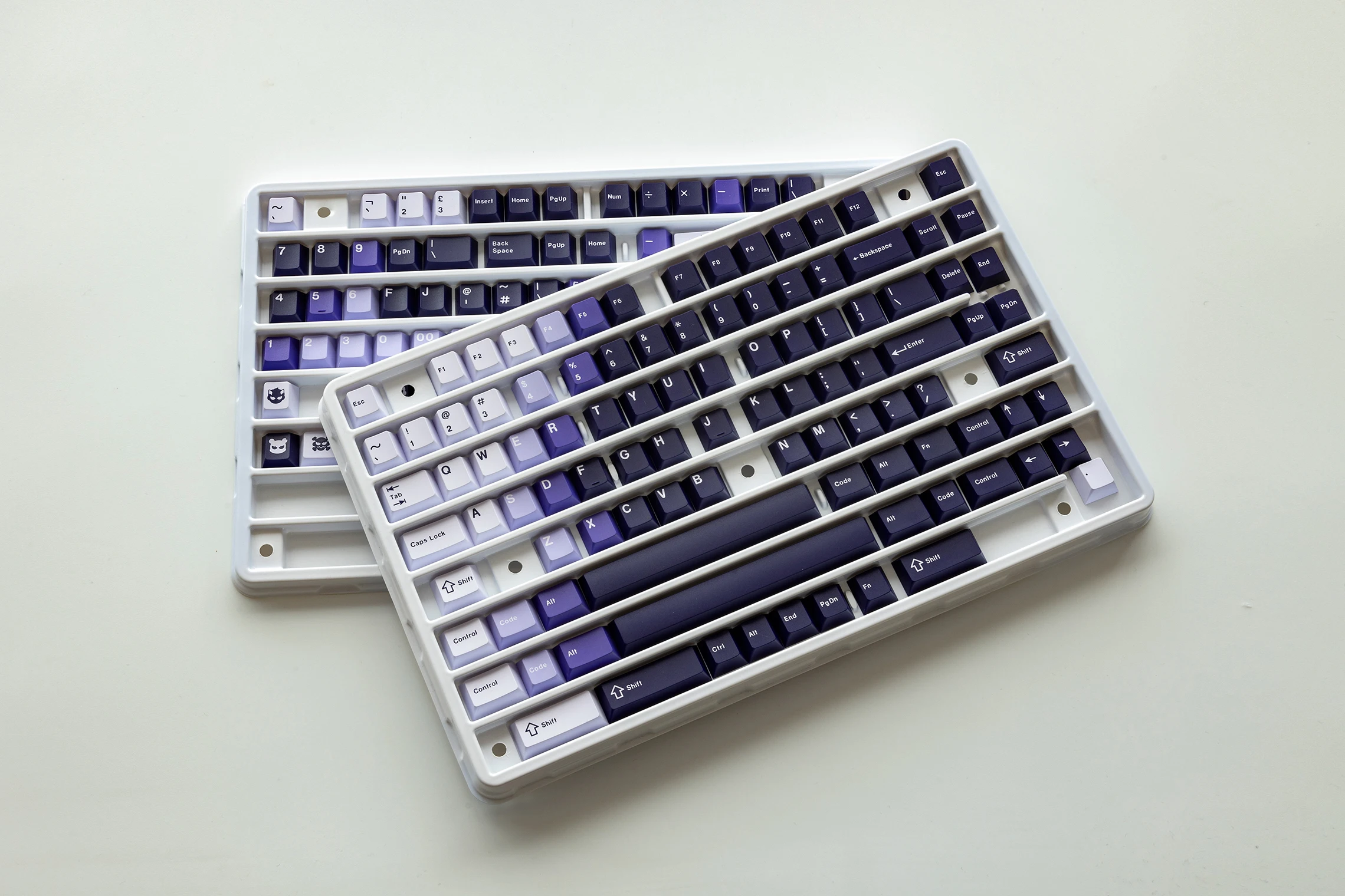 Keykobo-スタジオキーボード用の軽量メカニカルキーキャップ,ダブル