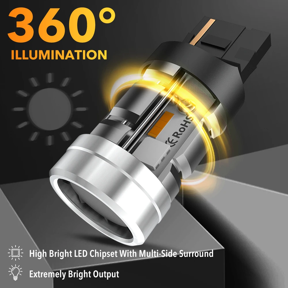 OXILAM-WY21W LED Canbus ڹ  õ,  , T20 7440 W21W 12V ǥõ, ð  ,  ÷ , 2 