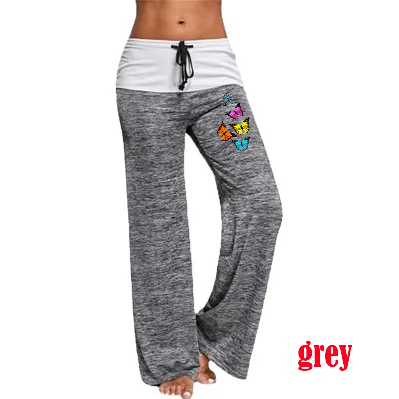 Рисунок 6 - Женские модные широкие штаны с принтом бабочки