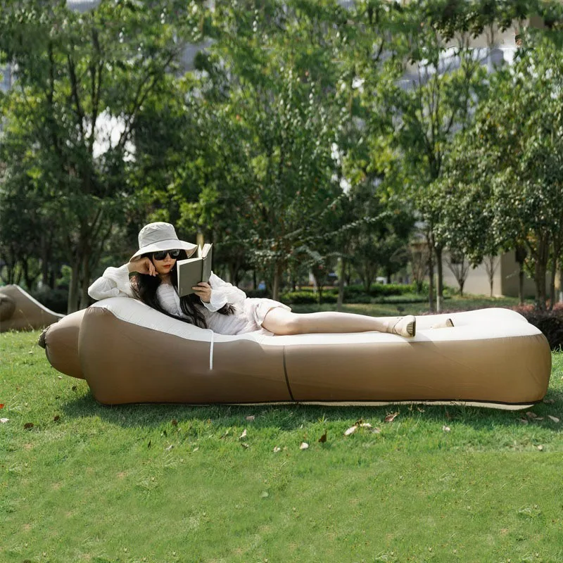 Outdoor Camping Travel Folding Ultralight Air Sofa Bed Beach Terrace