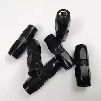 방폭 그리스 건 노즐, 날카로운 또는 평평한 팁, 버터 깍지 그리스 건 액세서리, 나사형 깍지 아이언, 2 개