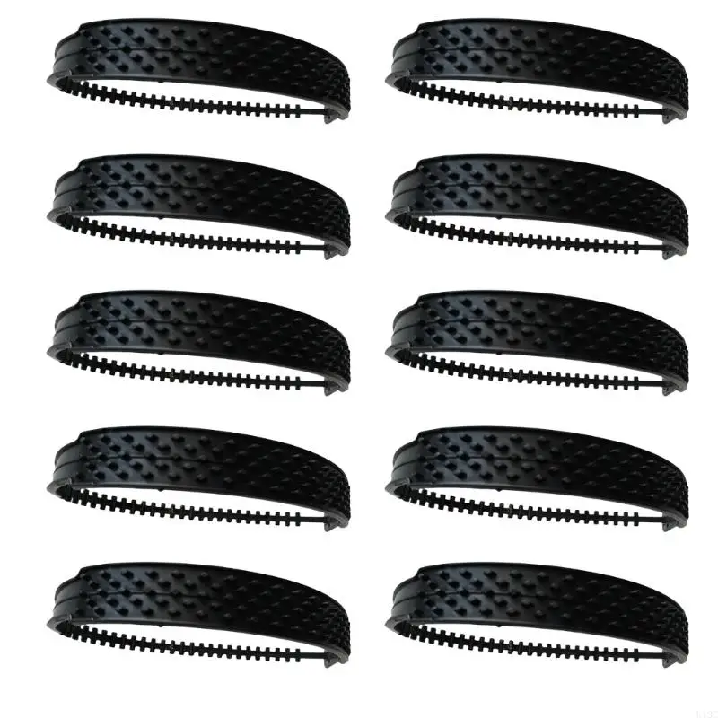 U13C Set Of 10 Chains Vehicle Tire Grip Straps 87cm for Car Ensuring Safe Driving On Slippery Surfaces & Various Tire Size