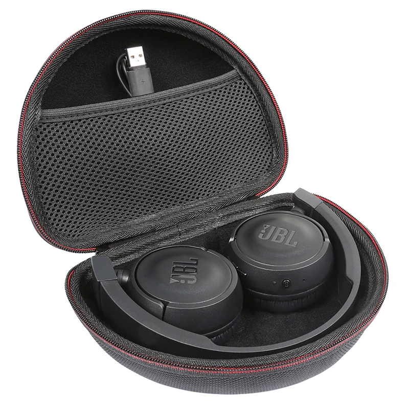 

Жесткий переносной чехол для JBL T510BT T660NC, футляр для хранения наушников чехол JBL Tune 520BT 560NC из ЭВА, дорожная сумка