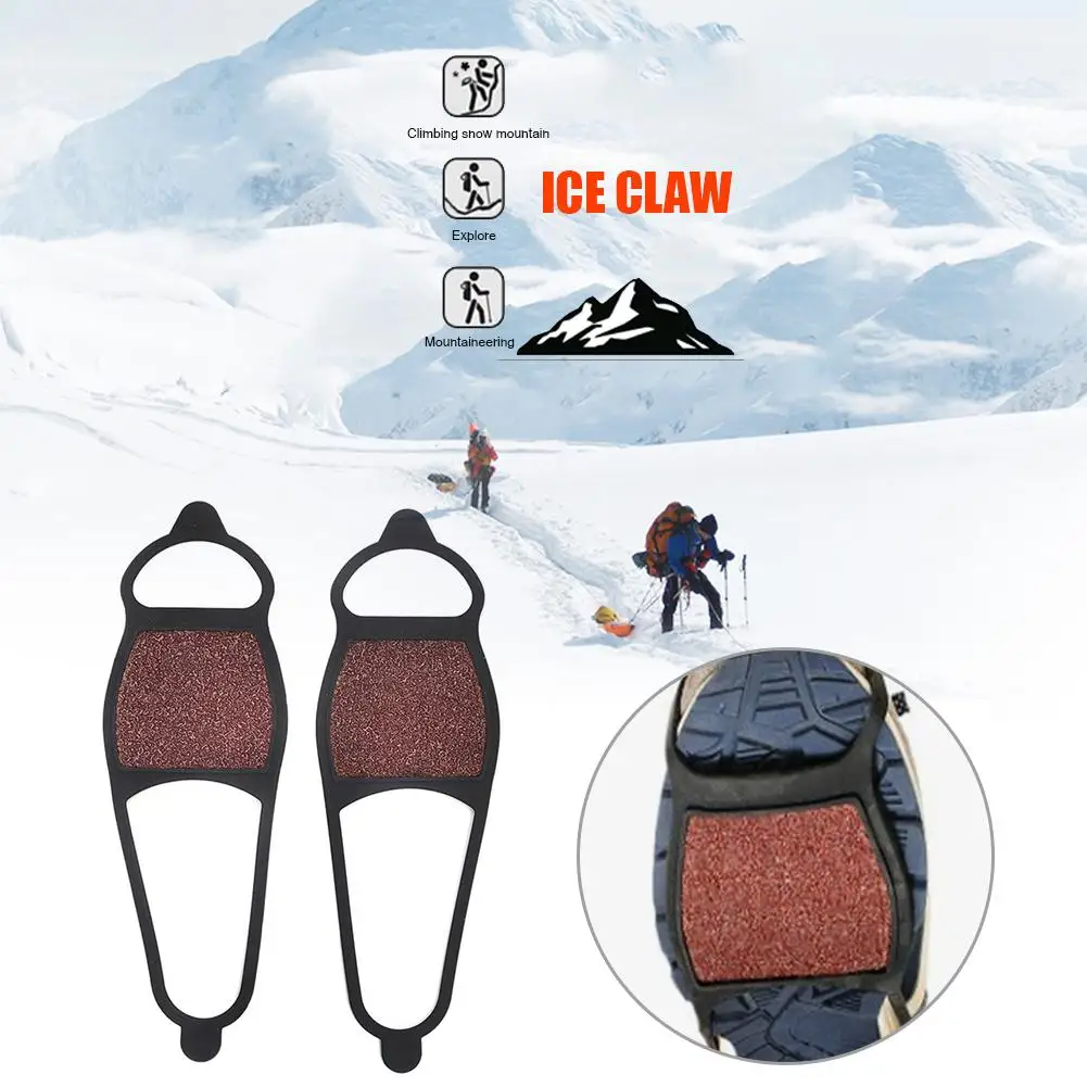 Ice Cleats Traction Snow Grips for Boot Shoes for Hiking Mountain Climbing