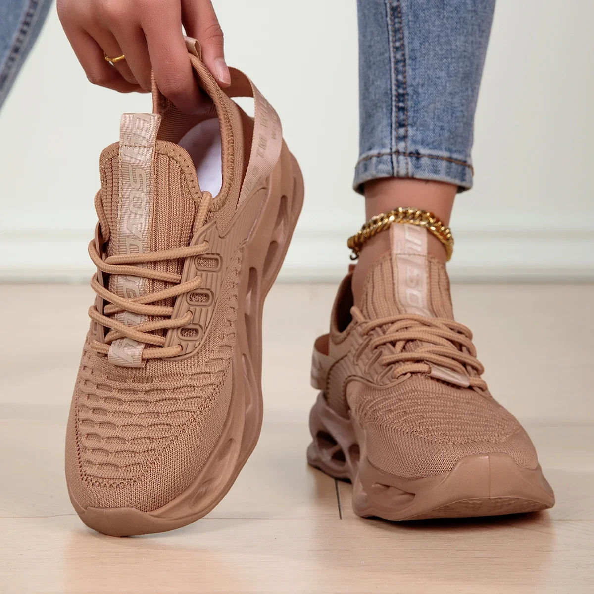 YRZL Sport Running Breathable Comfortable Trainers High Quality Shoes Men Lightweight Sneakers For Women_desvips.com