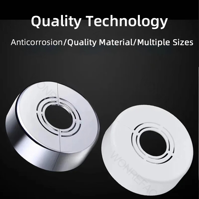 Pipe Wall Cover Faucet Accessories Bathroom Angle Valve Decorative