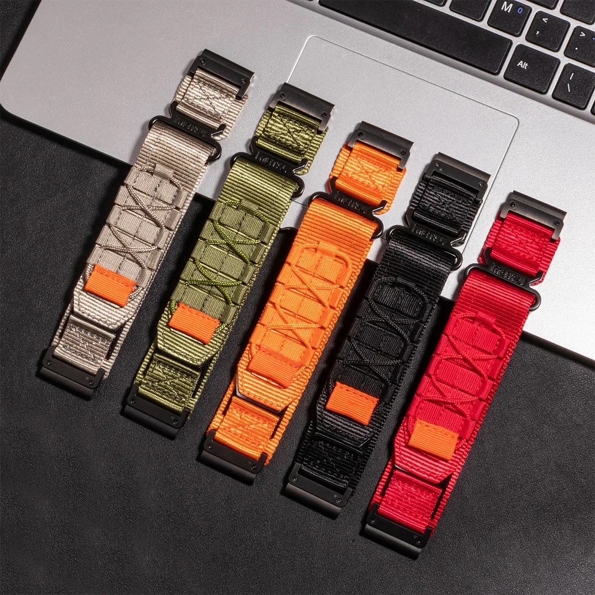 Premium Nylon Quick Fit Watchband – Durable Sport Bracelet, 22/26mm