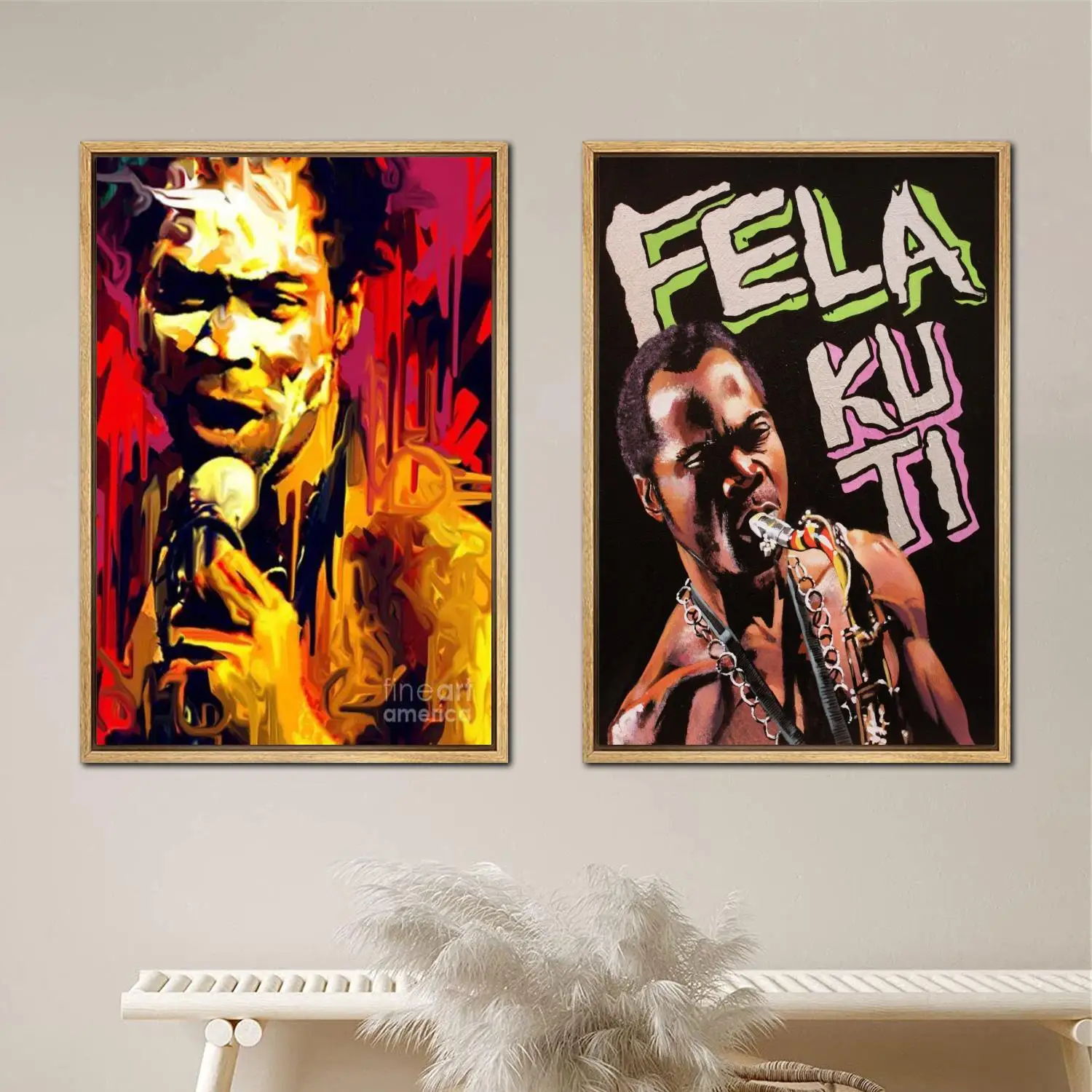 

Fela Kuti Poster Painting 24x36 Wall Art Canvas Posters room decor Modern Family bedroom Decoration Art wall decor
