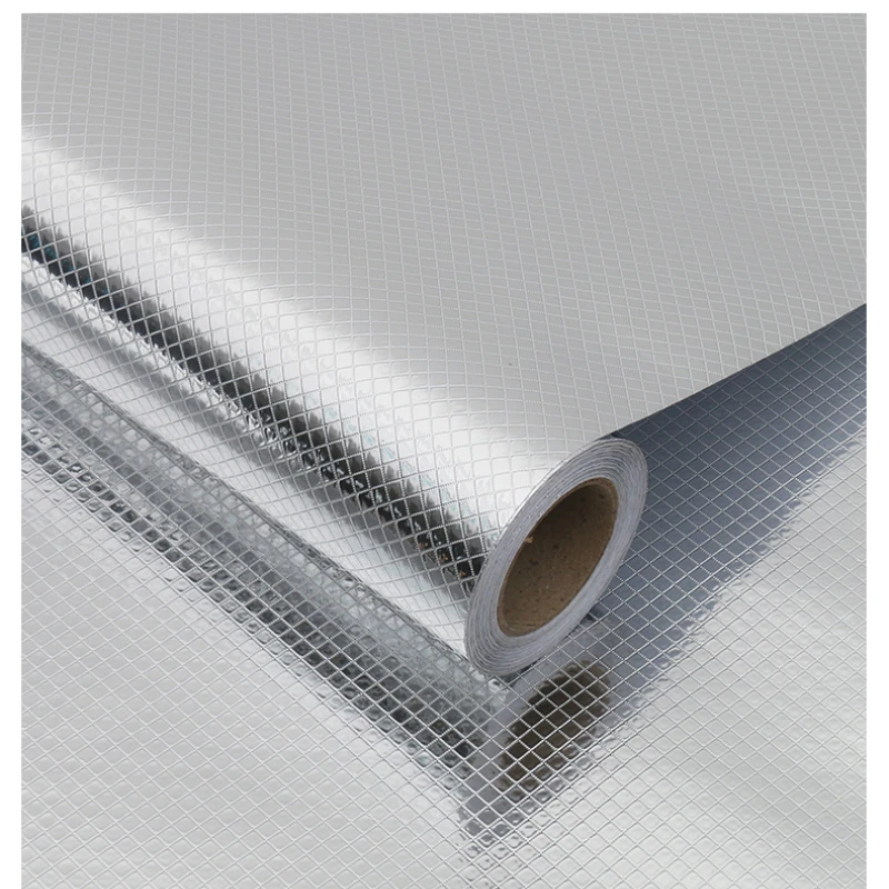 Self Adhesive Stickers Self Adhesive Wallpaper Kitchen Wall Sticker Oil Proof Film Kitchen Oil-proof Self Adhesive Stickers