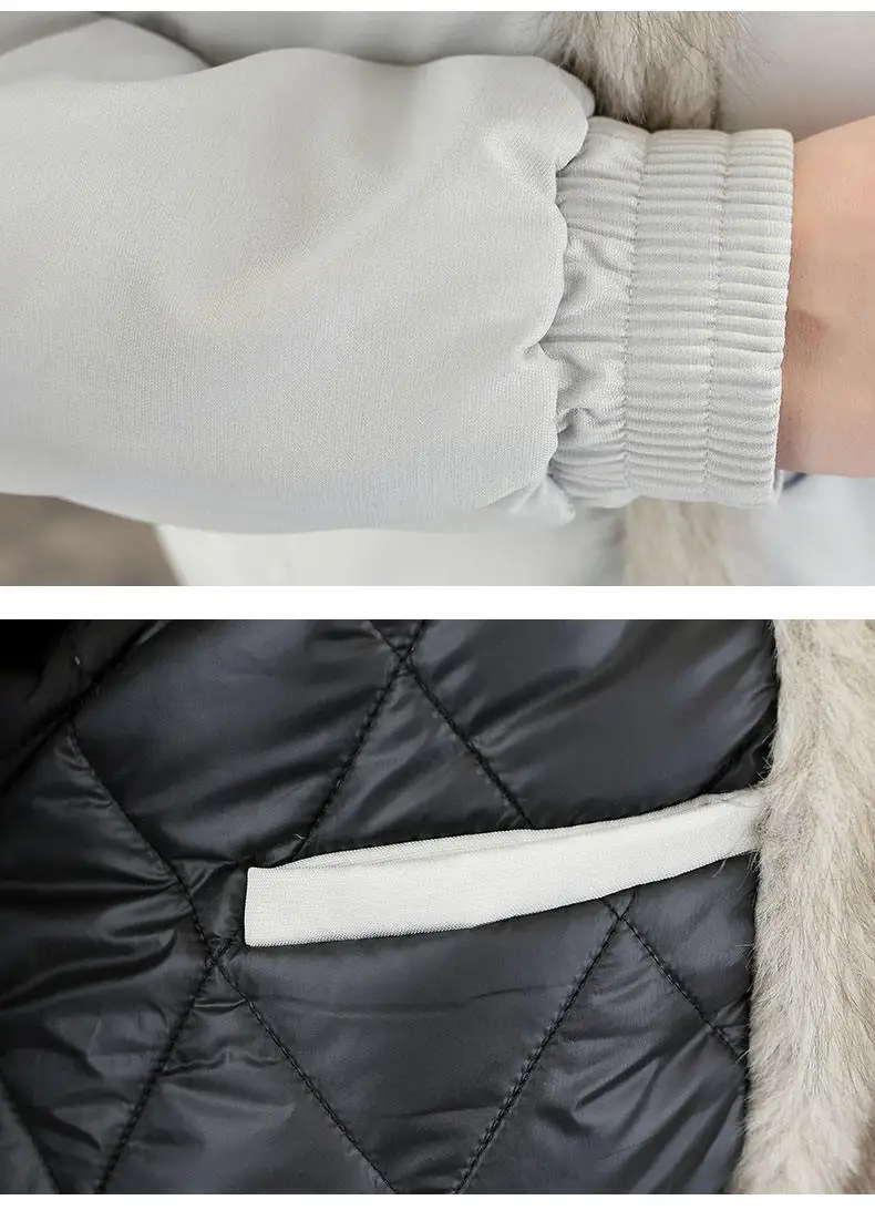 Pelzkragen, mit Baumwolle gefütterte Jacken, 2025, Winter, für Herren, lässig, warm, Mantel, hohe Streetwear, winddicht, verdickt, Parkas, Jugendoberteile, Kleidung – Detail 20