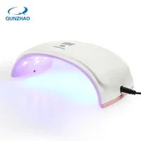 SunS6 Nail Dryer 48W UV LED Nail Lamps Smart Sensor 30s/60s Time Setting Machine for Curing Gel Polish Drying 1