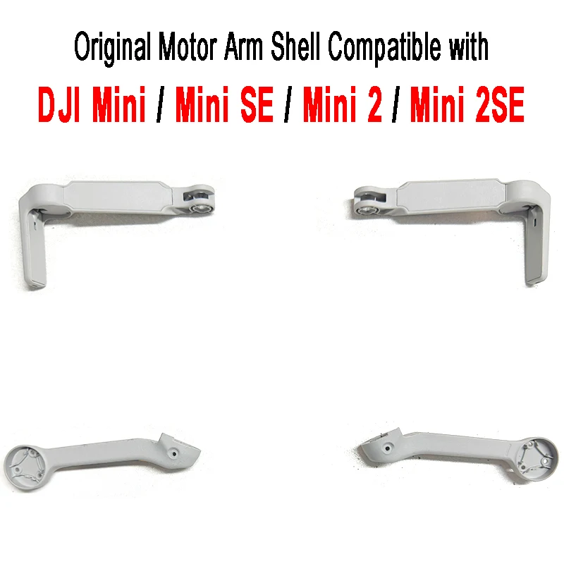 Tampa do braço do motor para Mavic Mini, Shell do braço do motor, Peças de reparação para DJI Mini, Mini 2, SE, Mini 2SE, 100% Original