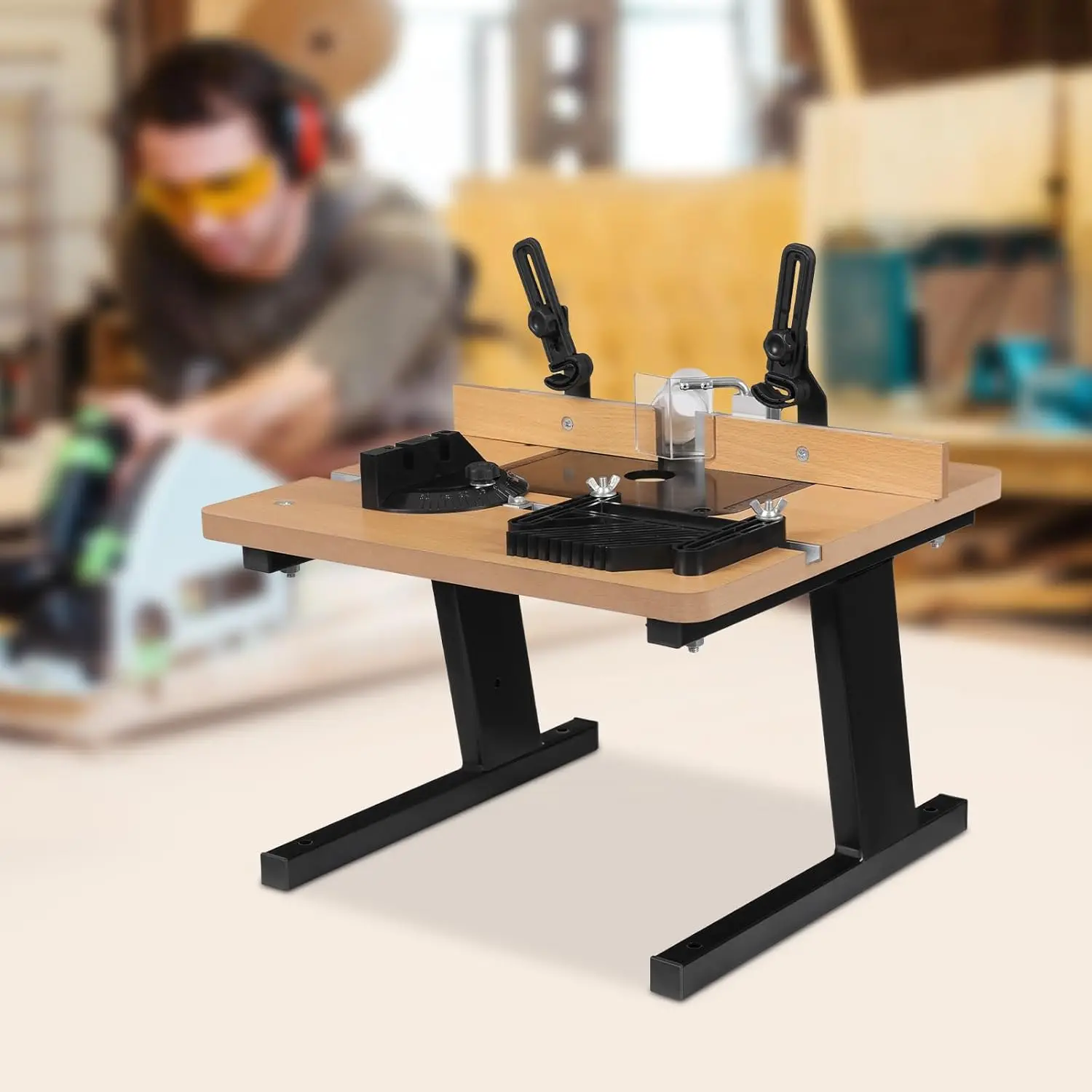 Router Table, Adjustable Table Milling Machine Woodworking Router Table ...