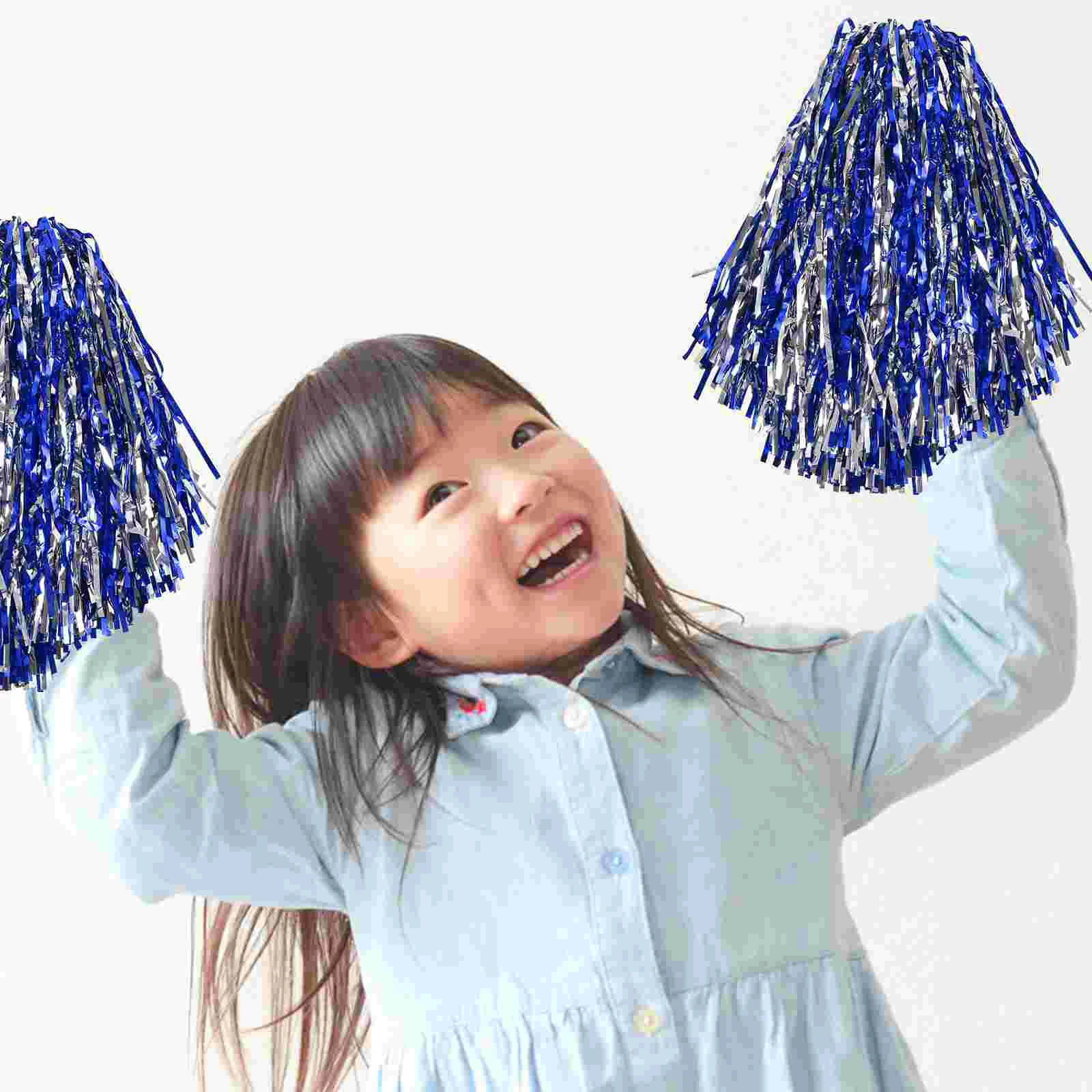 

Cheerleading Flower Ball Reusable Cheerleader Pom Poms Cheering Pompoms Prop Performance Small Outdoor Delicate Bulk