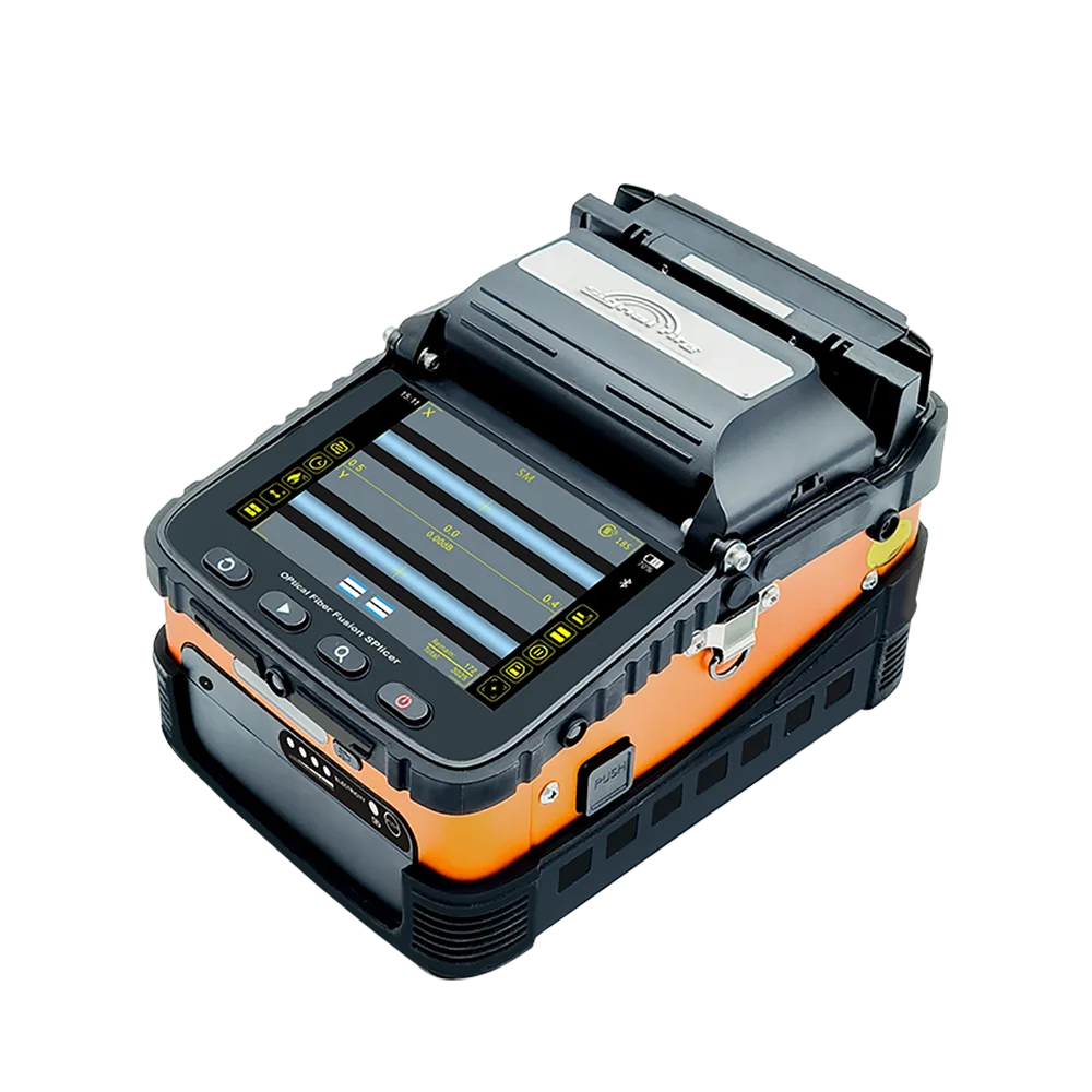 

AI-6A Automatic FTTH Optical Fiber Fusion Splicer with 8S Splicing Time Fiber Optic Splicing Machine