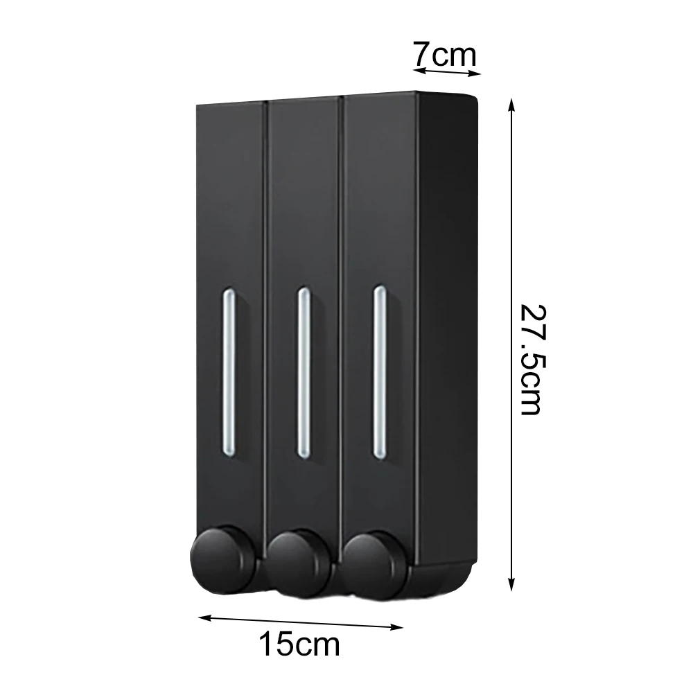 

Настенный дозатор для мыла и шампуня, 420 мл