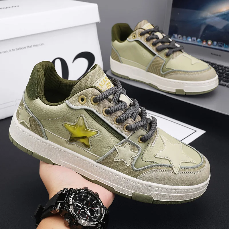 Tenis Raperos Zapatos-de-moda-para-hombres-zapatillas-de-tenis-Retro-estrella-Punk ...