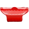 Convenient Silicone Steamer Easy Clean Steam Rack Eco-Friendly Silicone Steam Case Microwavable Food Cooker Cooking Accessories 6