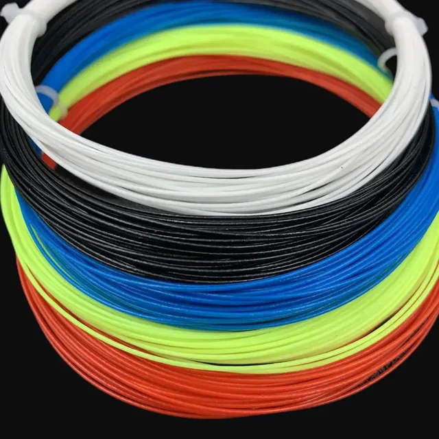 Multicolor Badminton Racket String Dia.0.7mm Length 10M Badminton Racquet Wire BG65 BG65Ti Sport Supplies Racquet Stringing 6
