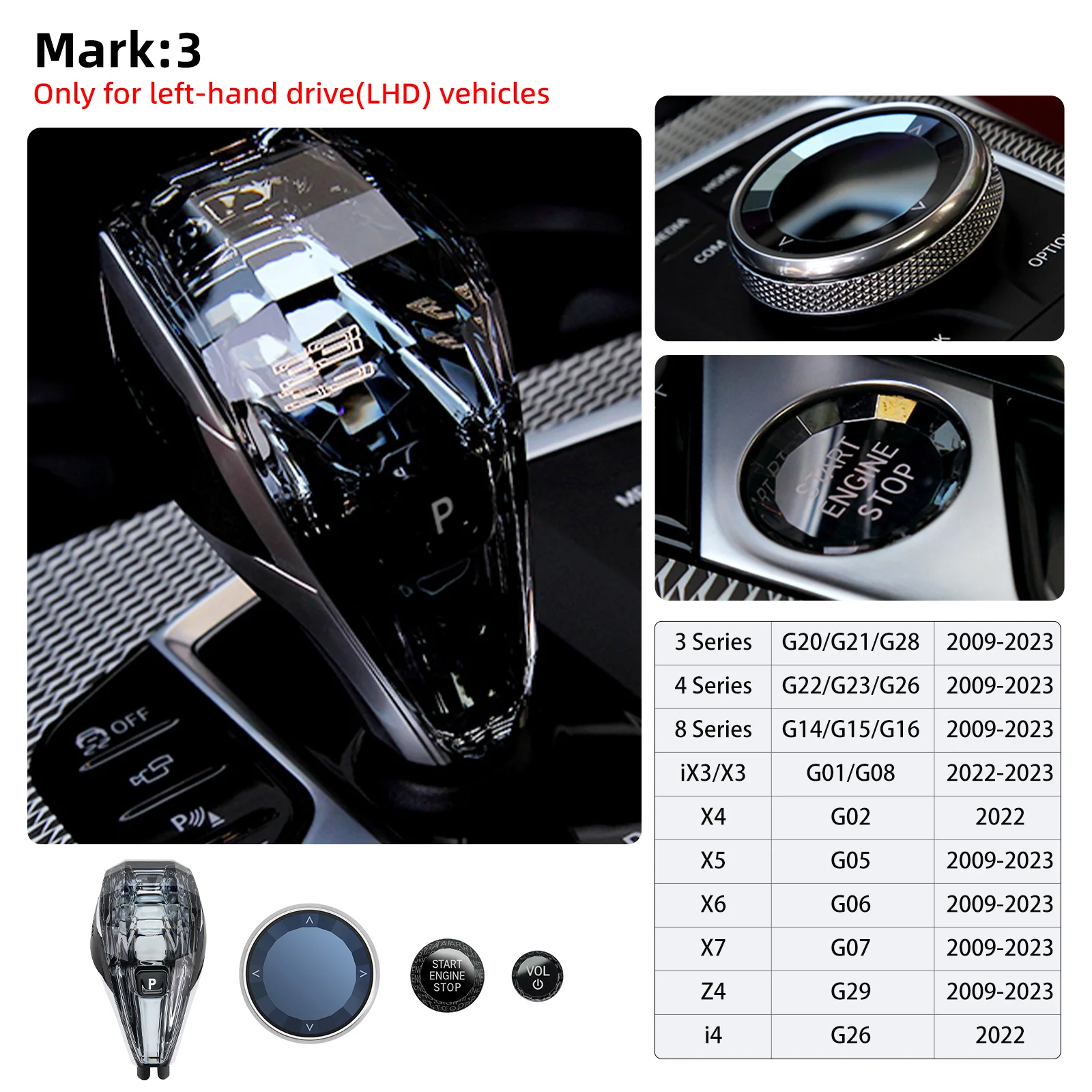 Crystal Gear Shift Package