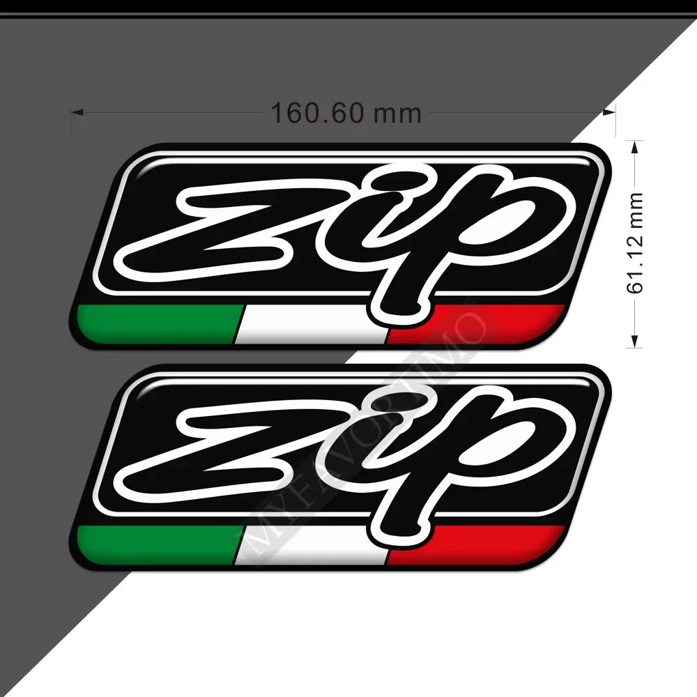 Scooter 3D Emblem Logo Decal Stickers For Vespa Zip 2T 4T 125 SP 50 100 ...