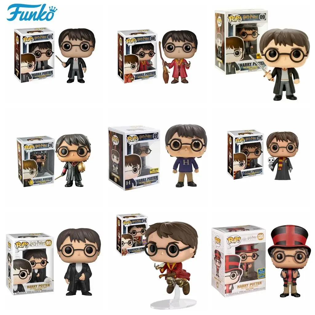 Prezzo Rock-Bottom Funko Pop Harried Potters 31 #120 #09 #08 #01 #27 #91 #26 # Pvc Vinyl Figure Hot Topic Giocattoli Modello Da Collezione