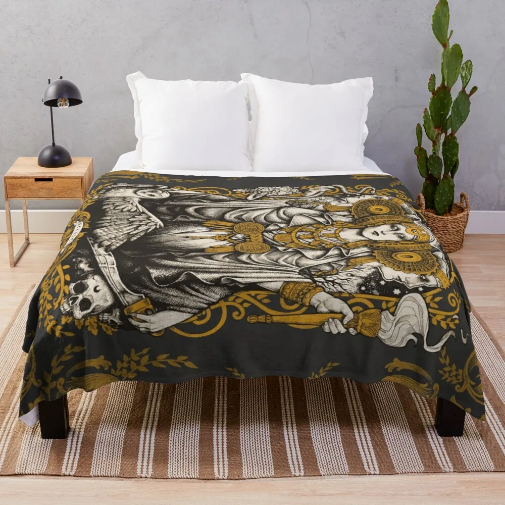 

IBERIAN HECATE Throw Blanket Blanket Luxury Brand