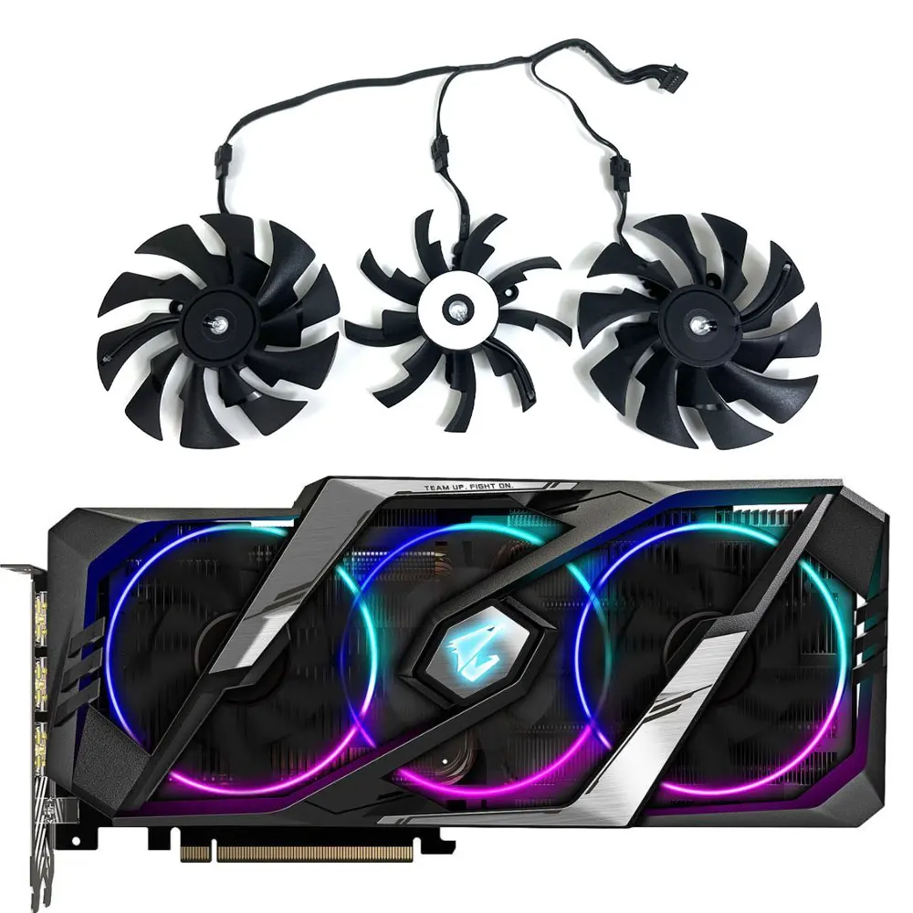 Ventola Originale Muslimex Rtx 2080 Gpu, Per Gagibyte Rtx 2080Ti, 2080S, 2080, 2070S, 2070, 2060S Ventola Di Raffreddamento Della Scheda Video Aorus