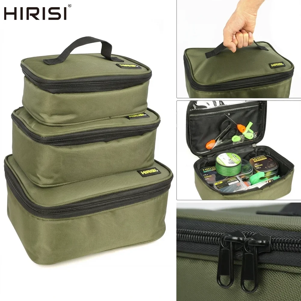 Sac pêche carpe multi-usage Hirisi PVC Oxford rangement moulinets leurres accessoires pêche