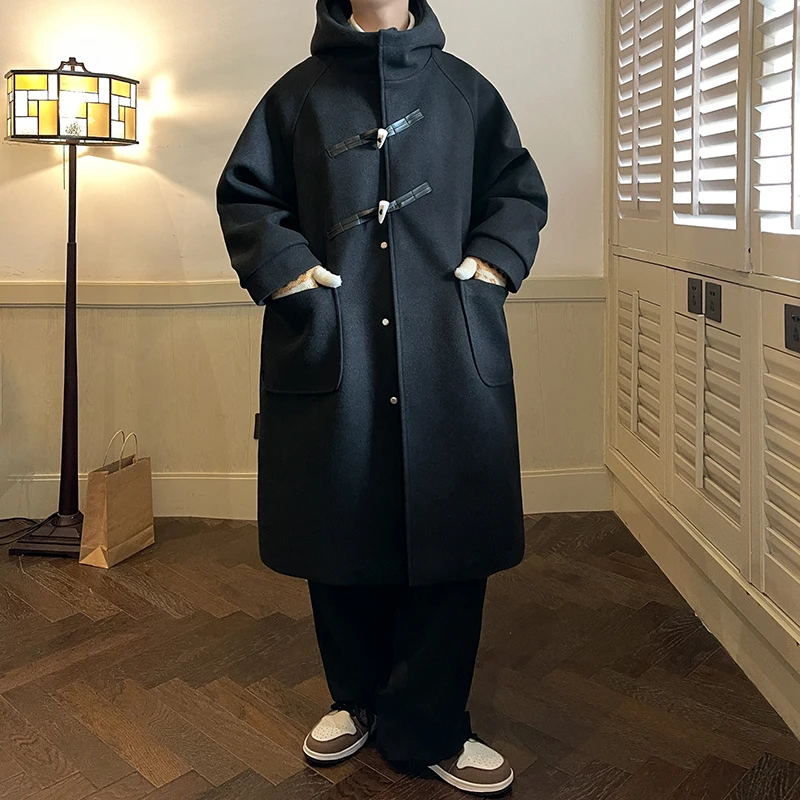 avantpeger stein OVER LAP COAT stein -Lay Oversized Overlap Coat