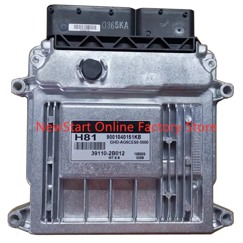 New ECU Original Car Engine Computer Board Electronic Control Unit M7.9.8 H81 Fit for Hyundai Car 39110-2B012 diesel engine ecu
