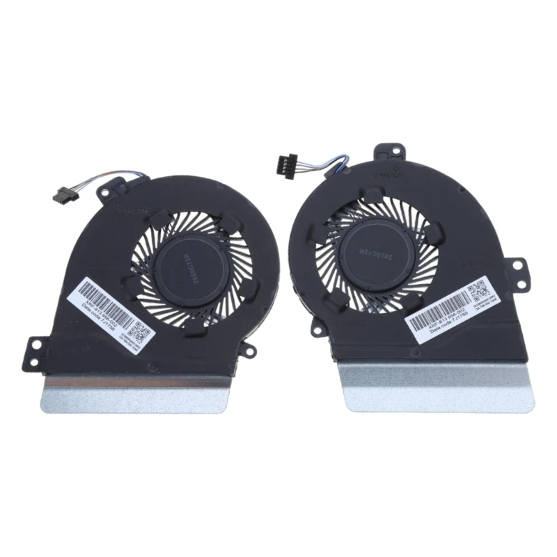 새로운 팬용 HP 15-CS TPN-Q208 CPU 쿨러 L40620-001 L40619-001 ND75C07-18E19 ND75C07-18E20