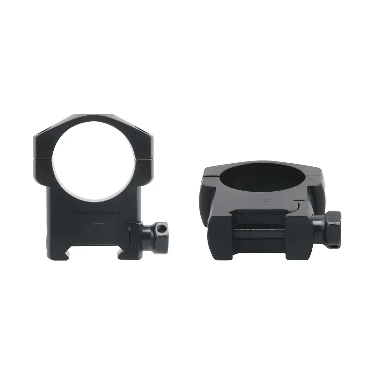 Rifle Scope Mount Ring Vector Optics Tactical Mark 30mm High Profile 31mm 1.2 Inch from Base Picatinny Weaver Bracket 21mm Black Matte