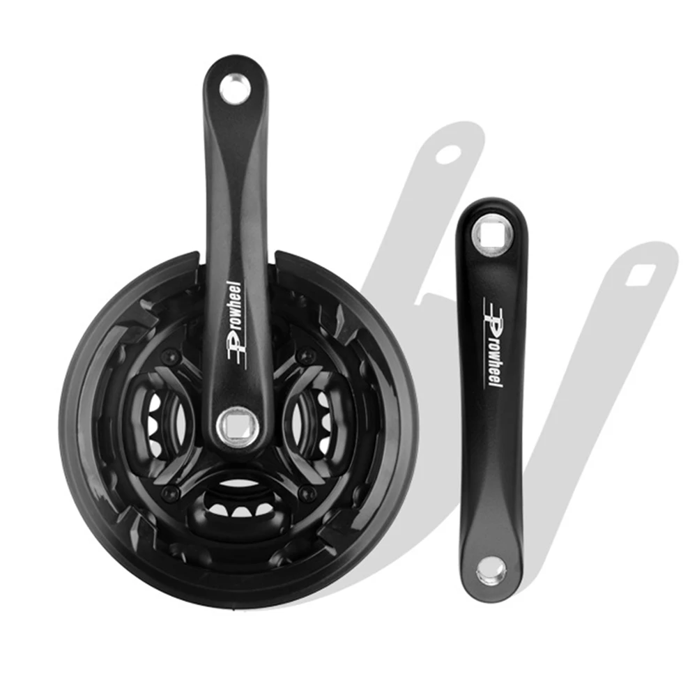 Prowheel MTB Bike Square Hole 170MM Crank 8 Speed With Sprockets 24/34