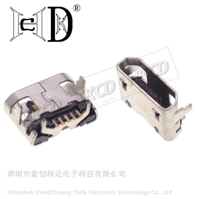 10 개 마이크로 USB 5Pin 여성 소켓 잭 커넥터 안드로이드 전화 태블릿 충전 포트 용 교체 수리 부품