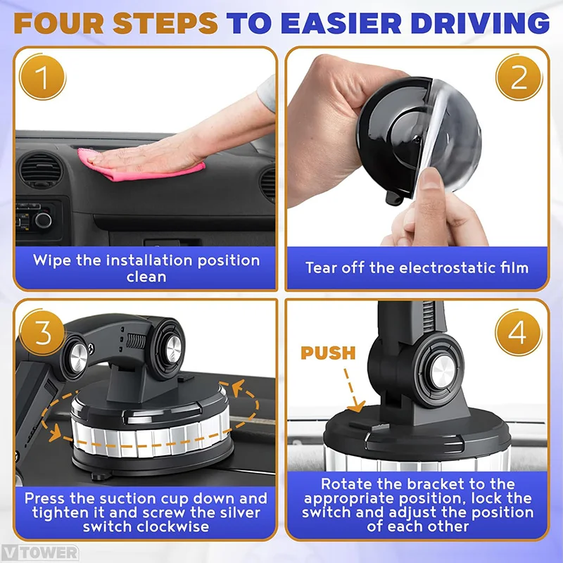 Universal Smartphone Car Mount Holder
