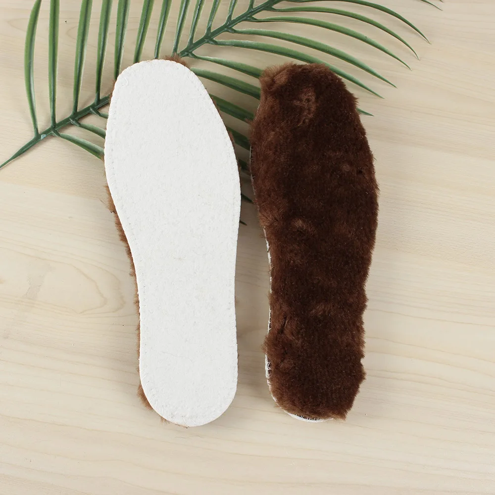 Camping Equipment Warm Heated Insoles Soles For Shoes Winter Thick Pad Warm Insoles Breathable Fur Pad Feet Warmer