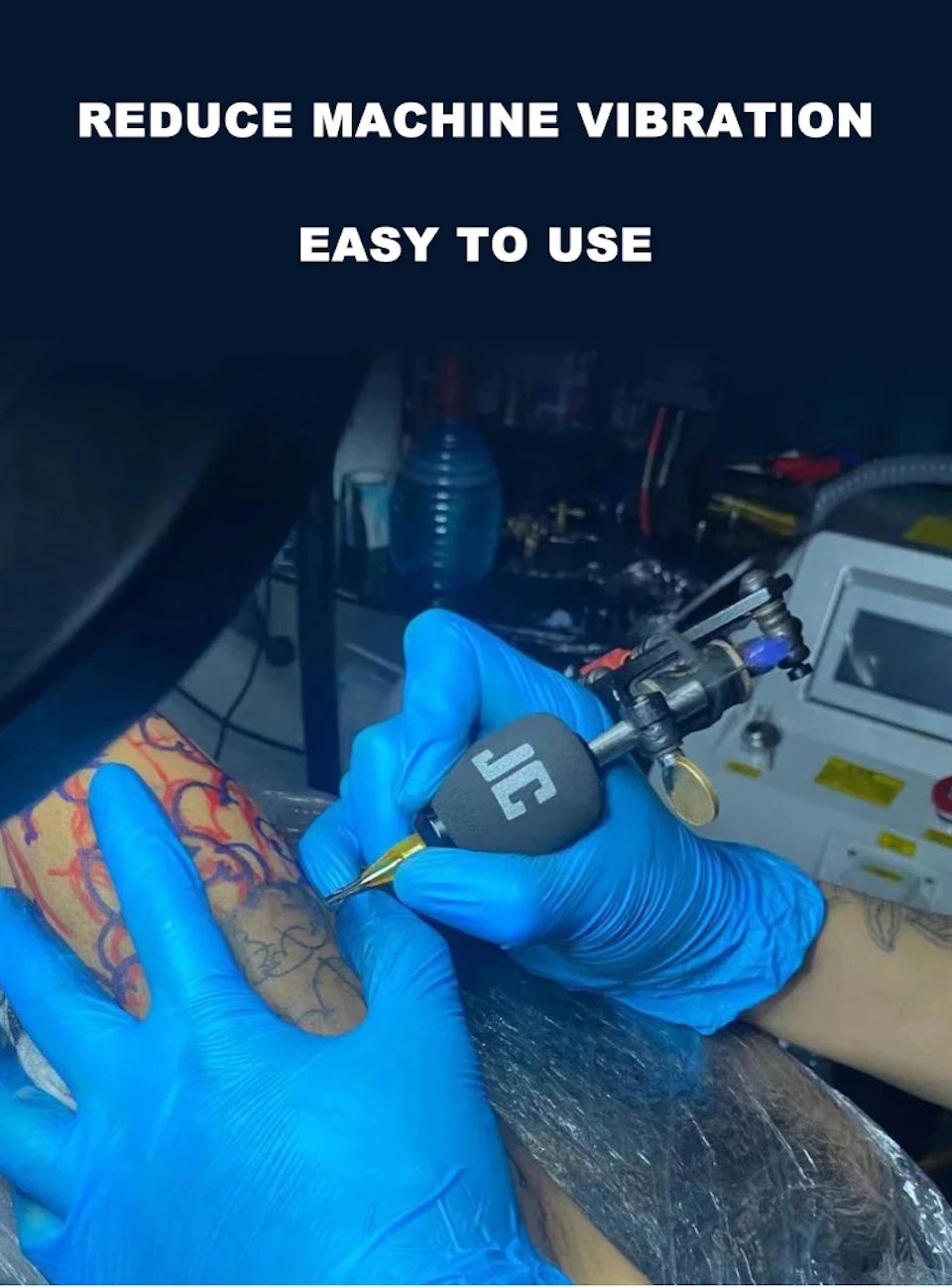 

10 шт., амортизирующие губки для защиты ручки, диаметр 22-25 мм